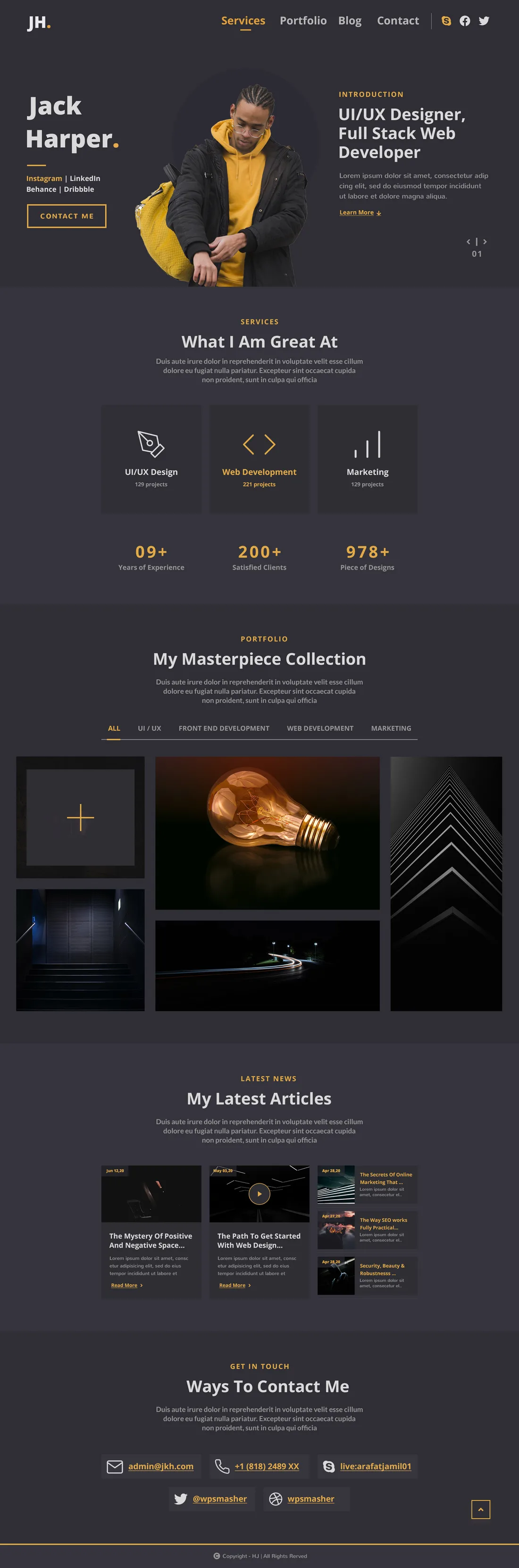 Palun ReactJs Template screenshot 1 of 6